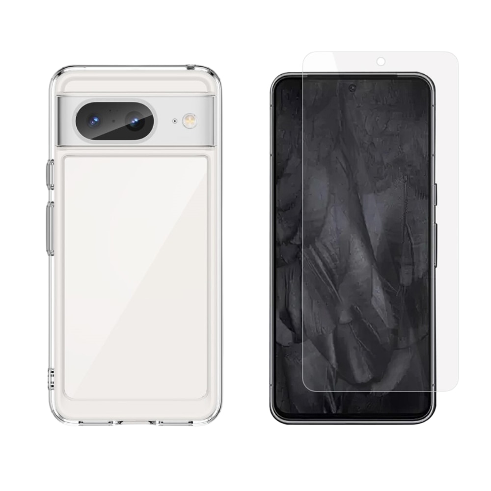 Google Pixel 8 Kit w. Case and Screen Protector