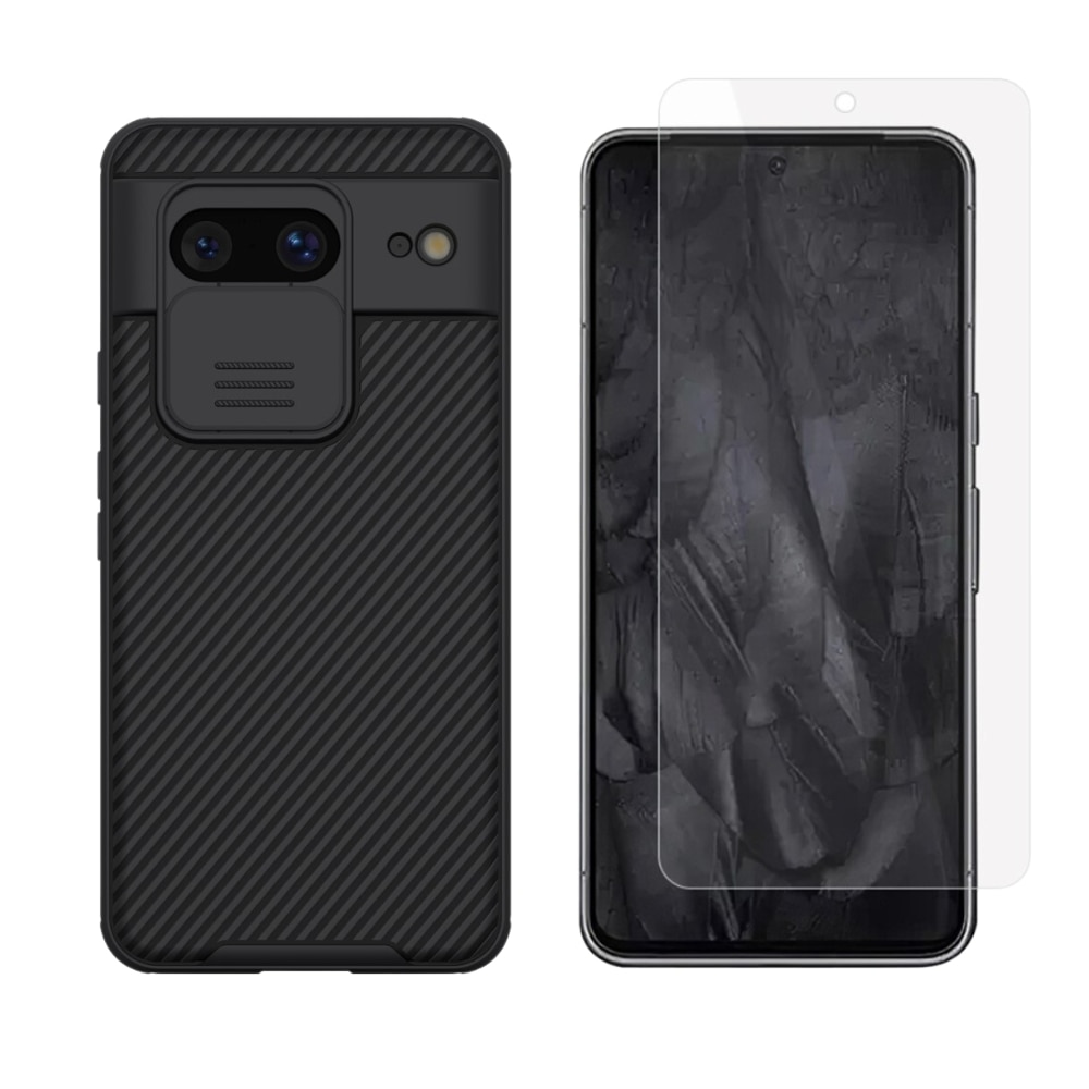 Google Pixel 8 Kit w. CamShield Case and Screen Protector