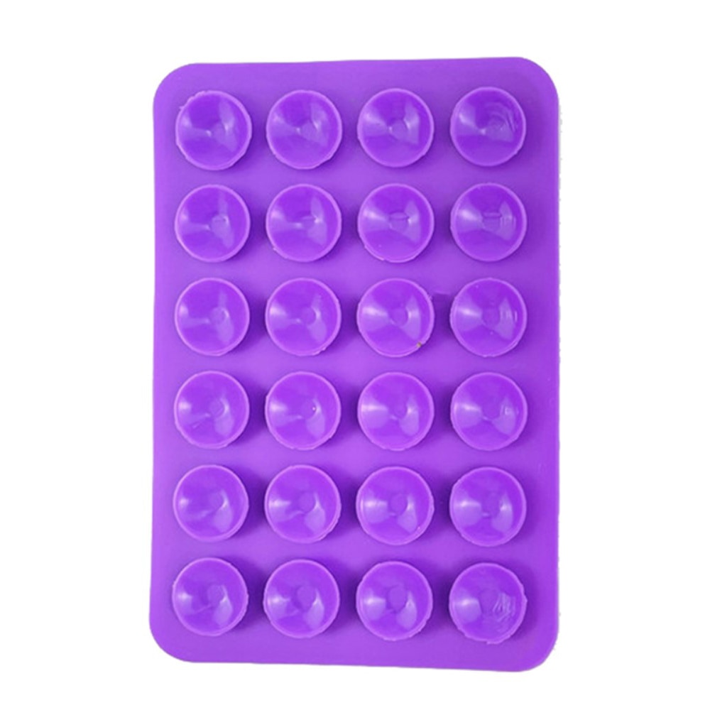 Mobile holder with suction cups Purple