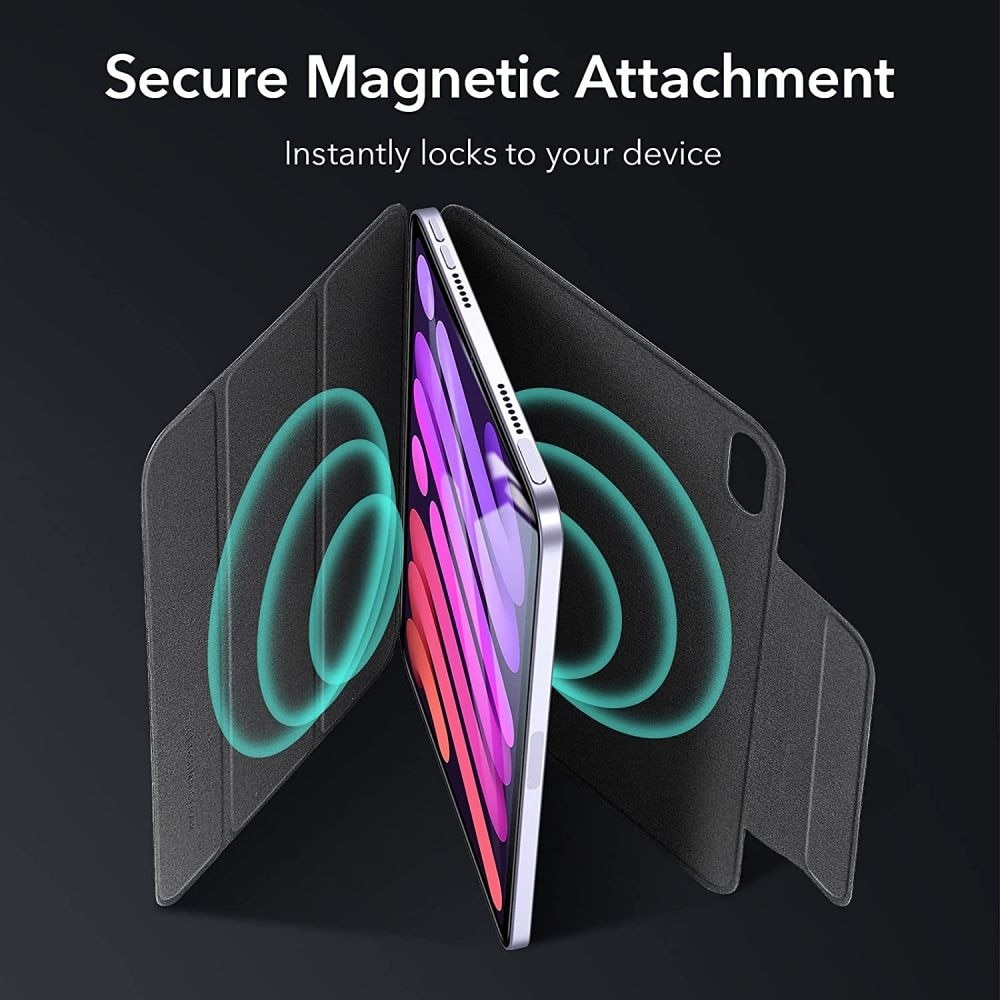 iPad Mini 6 2021 Rebound Magnetic Case Black