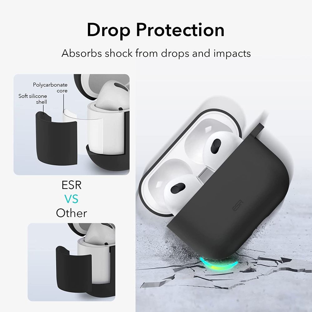 AirPods 3 Bounce Case Black