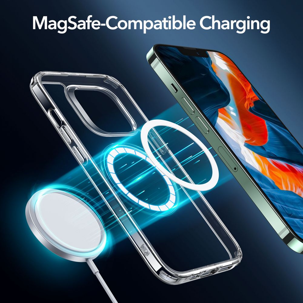 iPhone 13 Pro Max Classic Hybrid HaloLock MagSafe Transparent