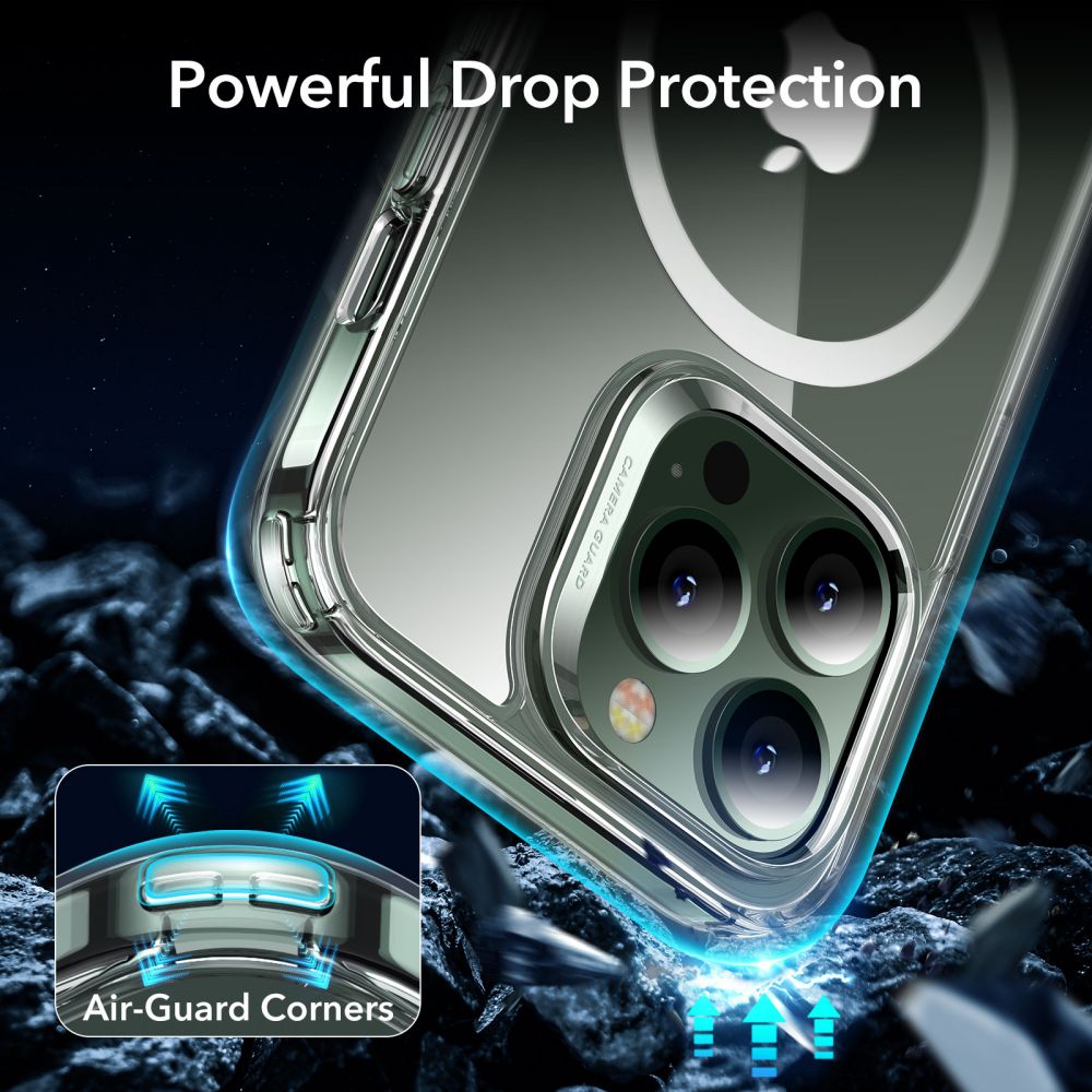 iPhone 13 Pro Max Classic Hybrid HaloLock MagSafe Transparent