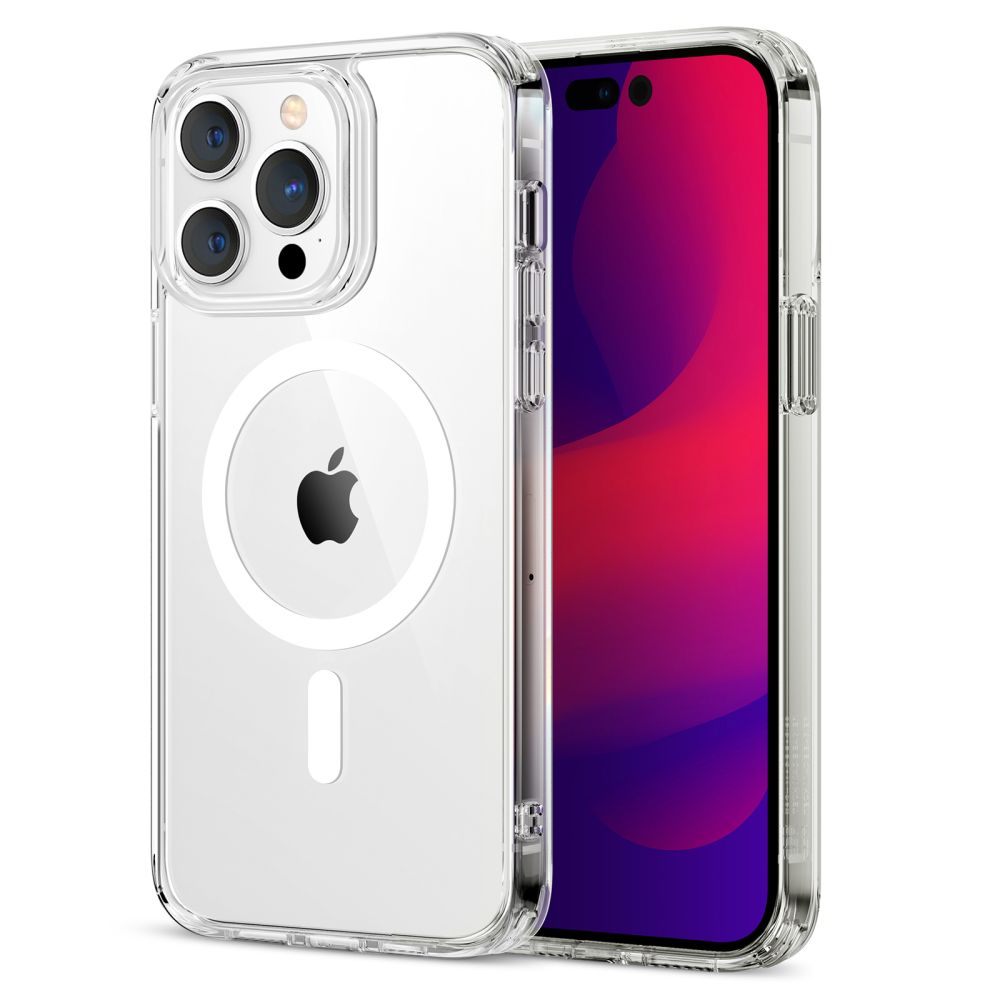 iPhone 14 Pro Max Classic Hybrid HaloLock MagSafe Transparent