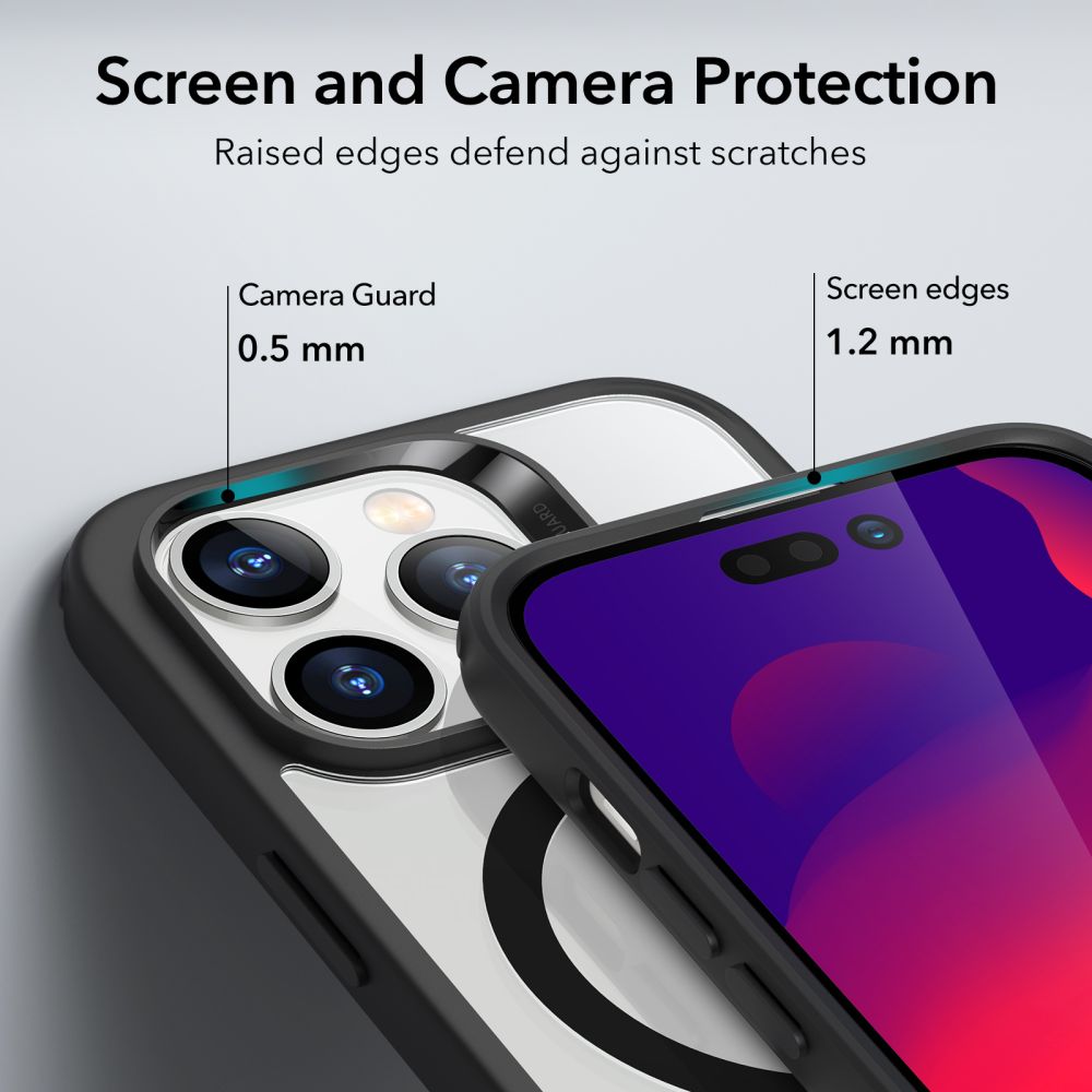 iPhone 14 Pro Max Classic Hybrid HaloLock MagSafe Black