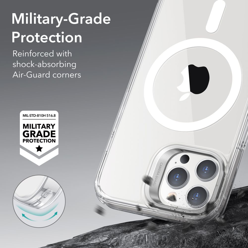 iPhone 14 Pro Classic Kickstand Halolock MagSafe Clear