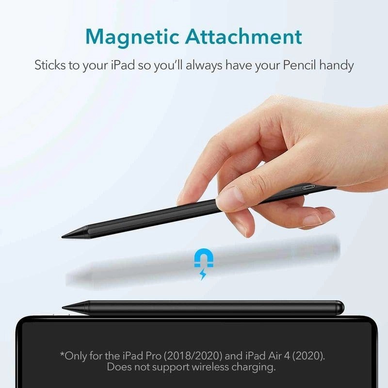 Digital + Magnetic Stylus Pen iPad White