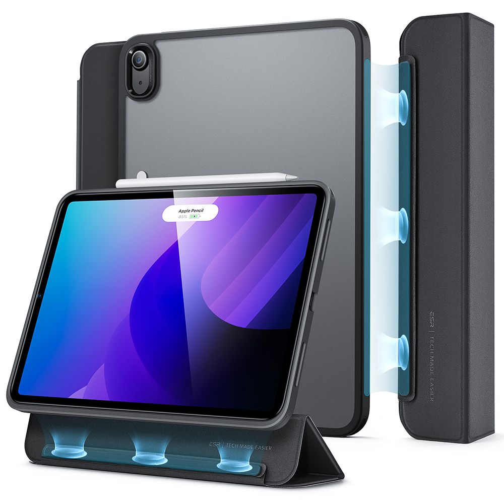 iPad 10.9 10th Gen (2022) Ascend Hybrid Case Black