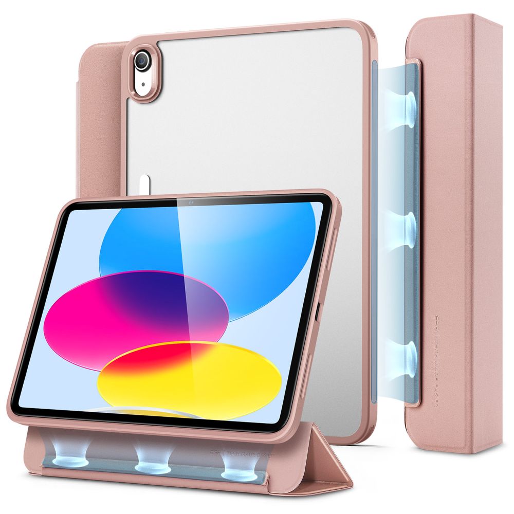 iPad 10.9 10th Gen (2022) Ascend Hybrid Case Rose Gold