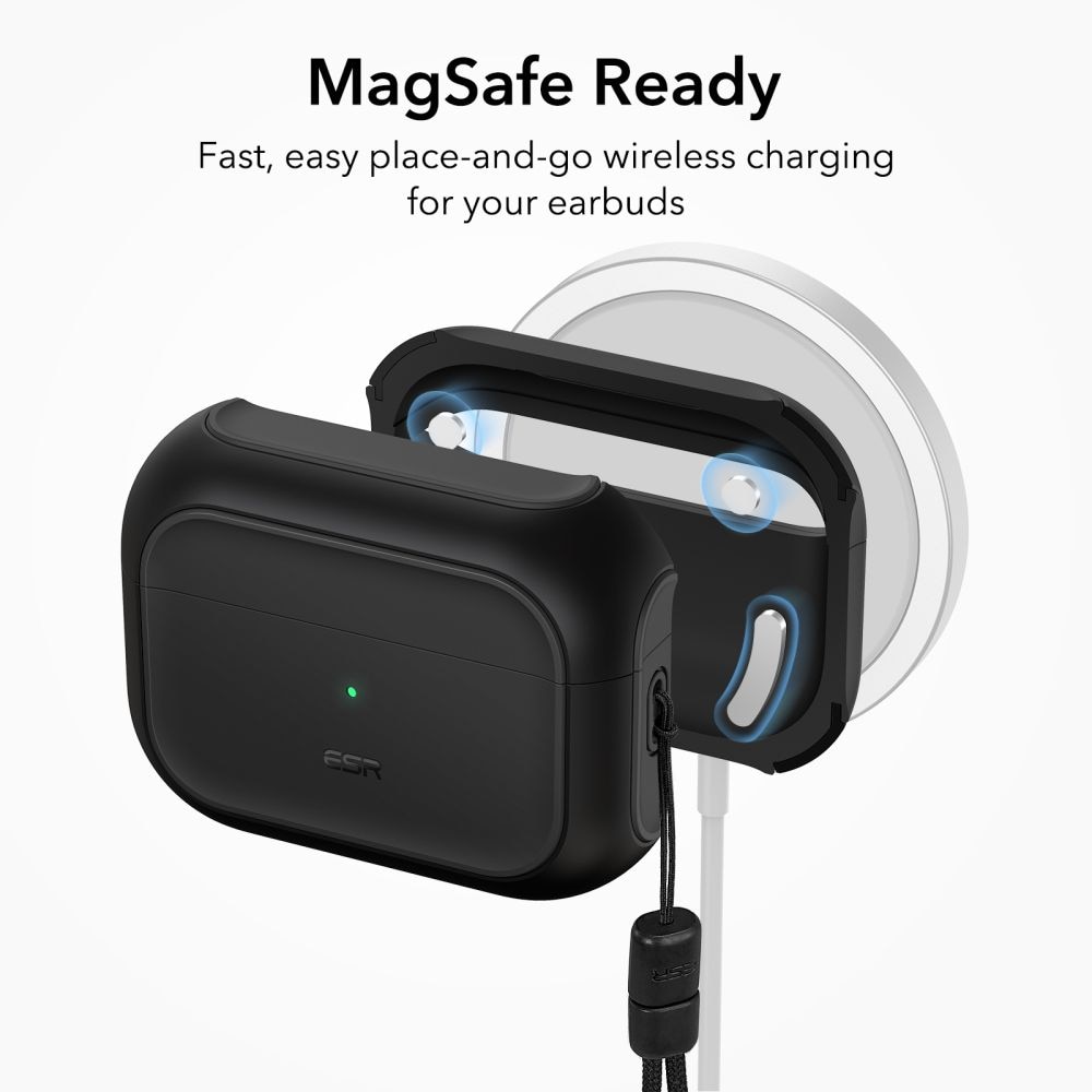 Apple AirPods Pro Orbit HaloLock Magsafe Case Black