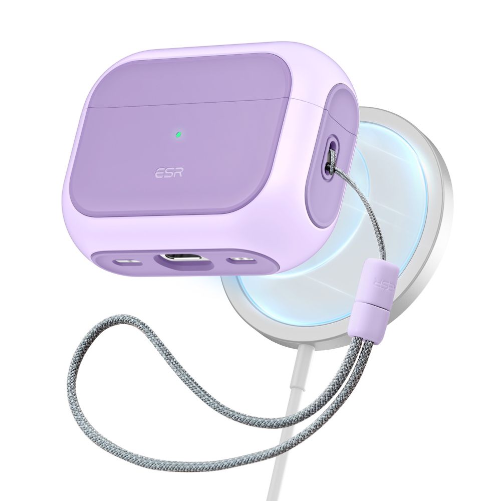 AirPods Pro 2 Orbit HaloLock Magsafe Case Lavender