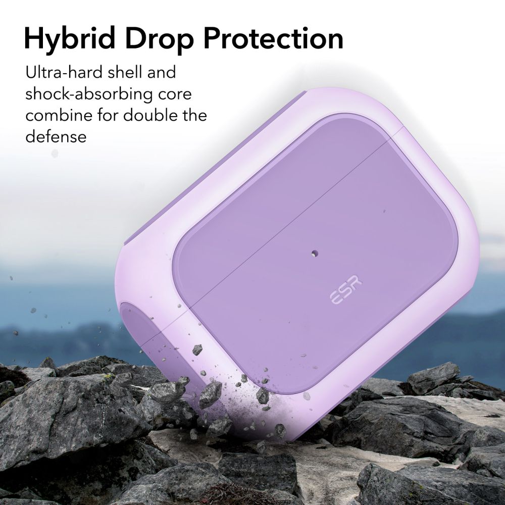 AirPods Pro 2 Orbit HaloLock Magsafe Case Lavender