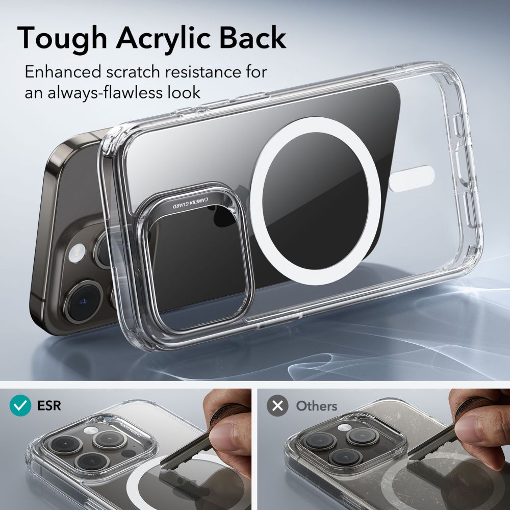 iPhone 15 Pro Classic Hybrid HaloLock MagSafe Clear