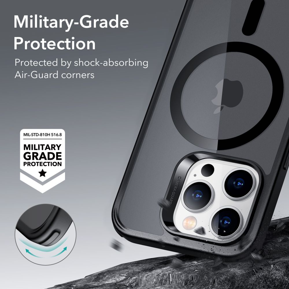 iPhone 14 Pro Max CH HaloLock MagSafe Frosted Black