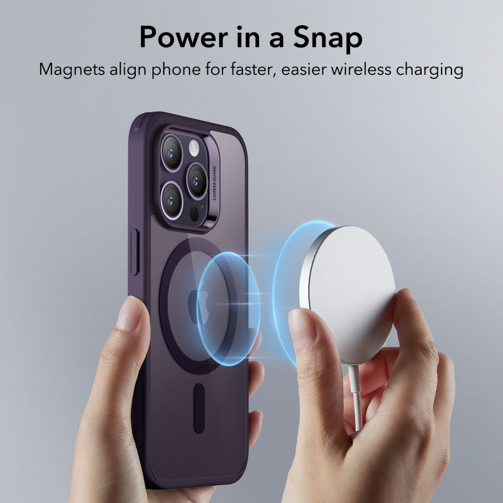 iPhone 14 Pro Max Classic Hybrid HaloLock MagSafe Purple