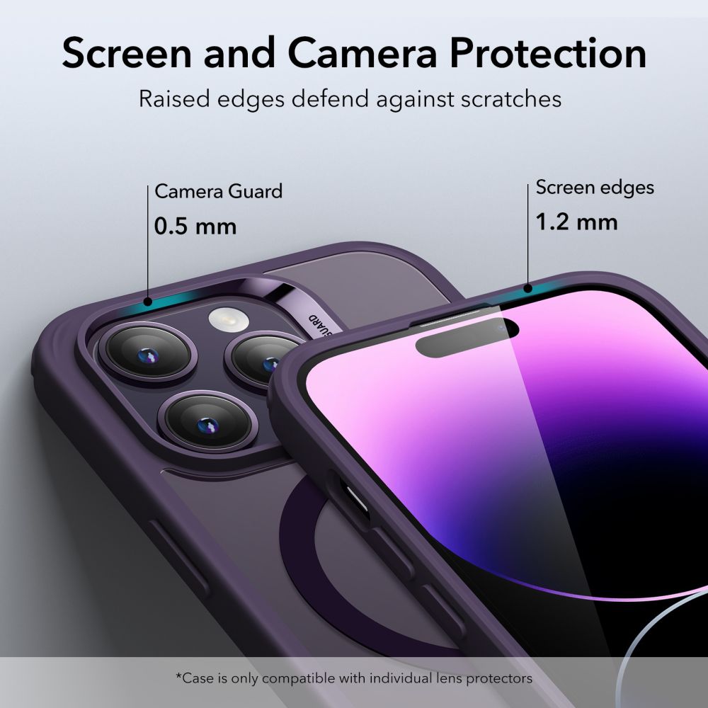 iPhone 14 Pro Max Classic Hybrid HaloLock MagSafe Purple