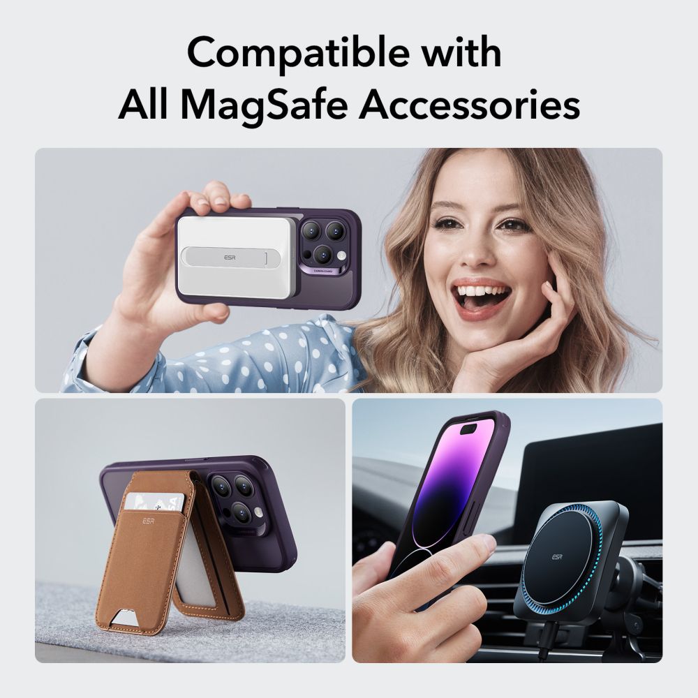iPhone 14 Pro Max Classic Hybrid HaloLock MagSafe Purple