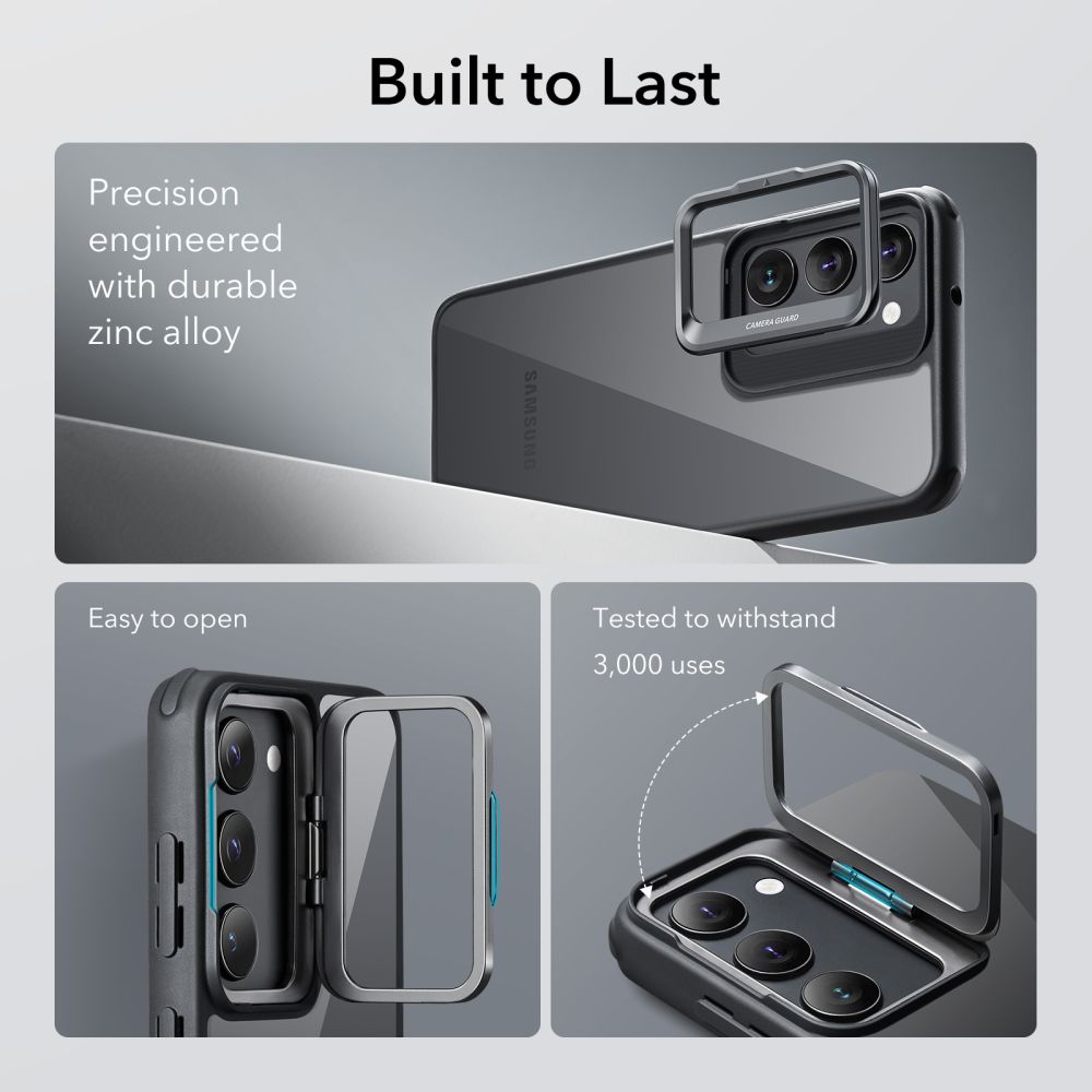 Samsung Galaxy S23 Classic Kickstand Clear/Black