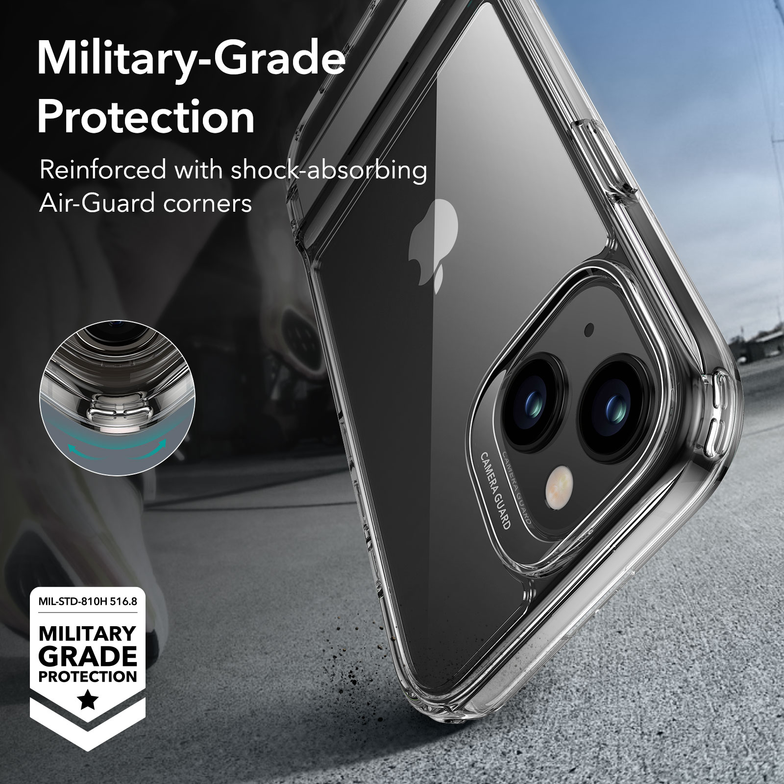 iPhone 15 Air Shield Boost Clear