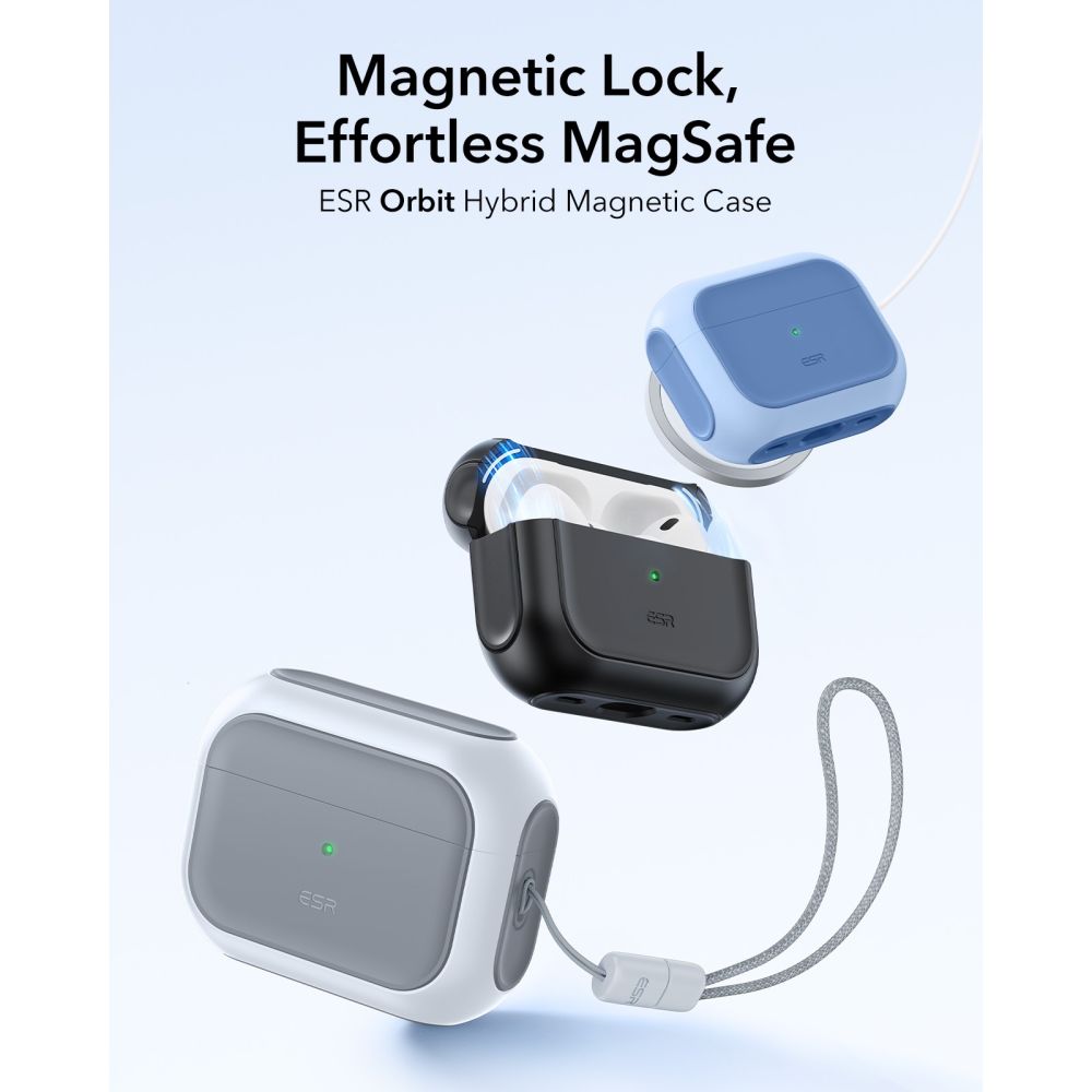 Apple AirPods Pro 3 Orbit HaloLock Magsafe Case White