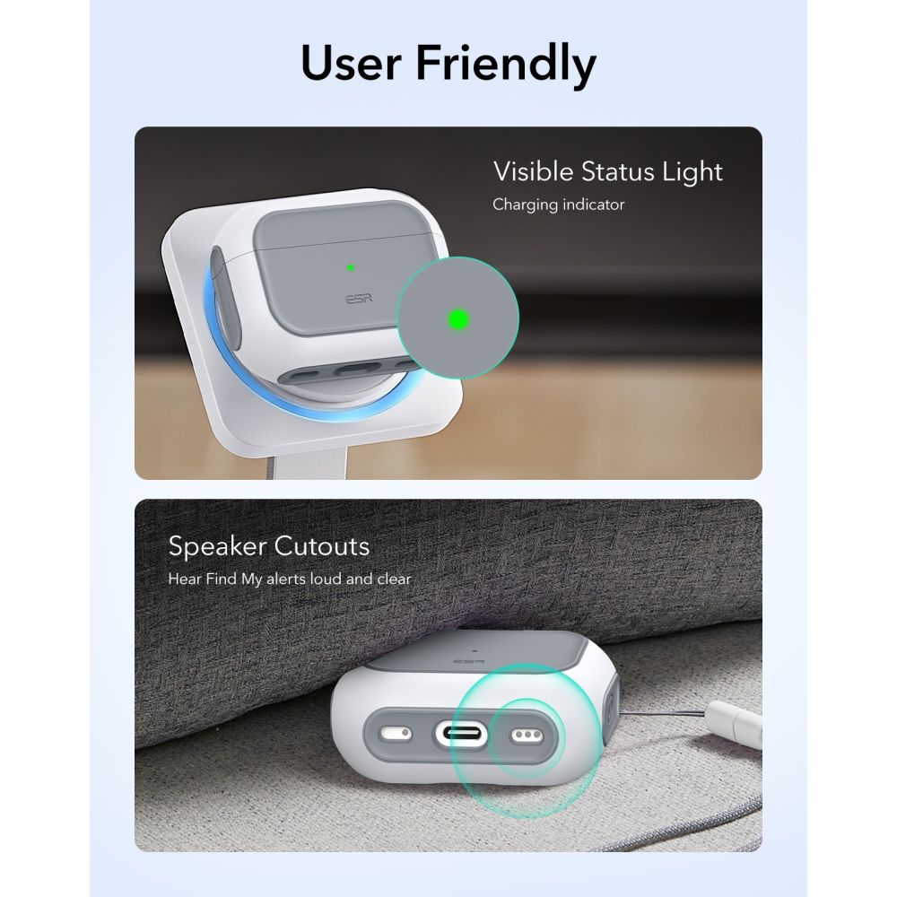 Apple AirPods Pro 3 Orbit HaloLock Magsafe Case White