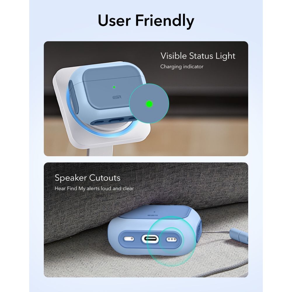 Apple AirPods Pro 3 Orbit HaloLock Magsafe Case Blue