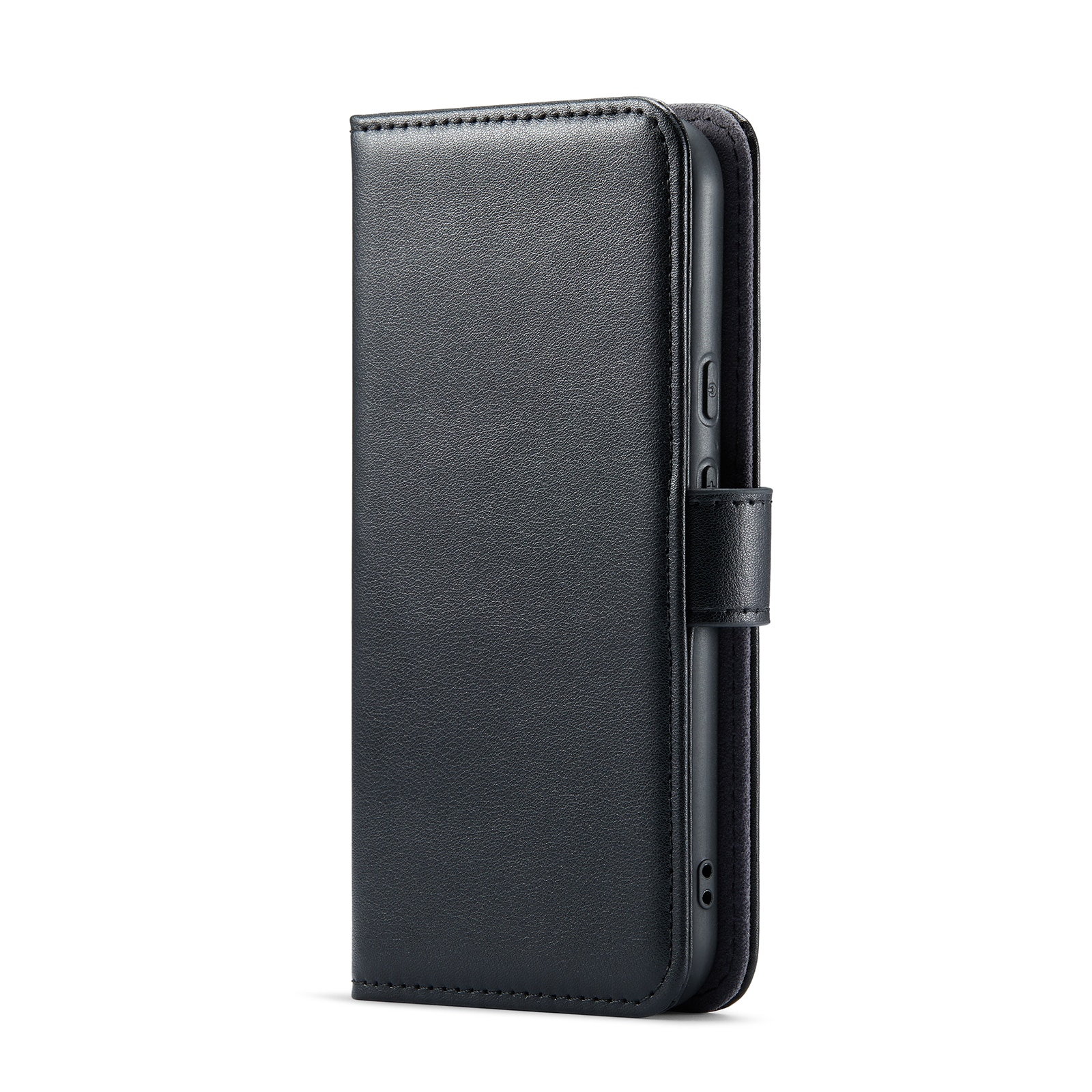 Google Pixel 8a Genuine Leather Wallet Case Black