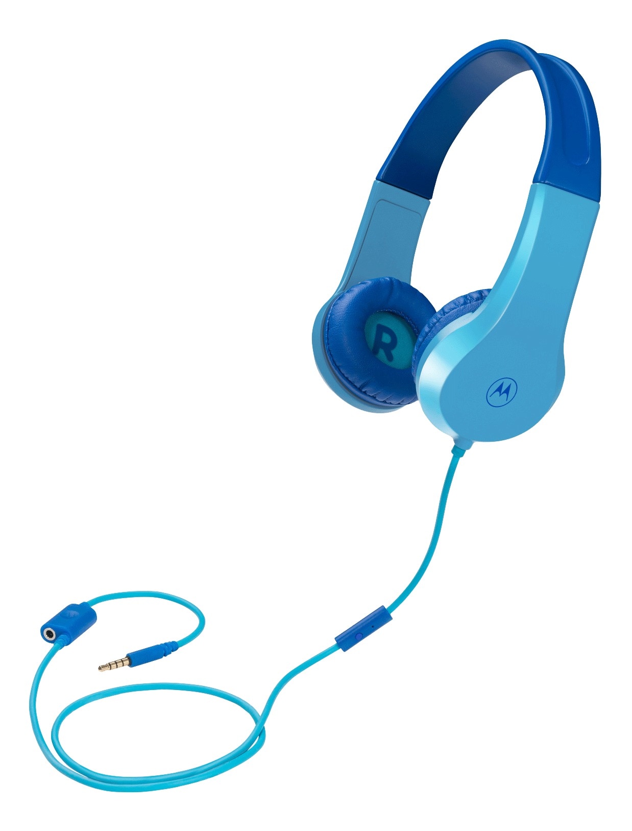 Moto JR200 On-Ear Kids Headphones Blue