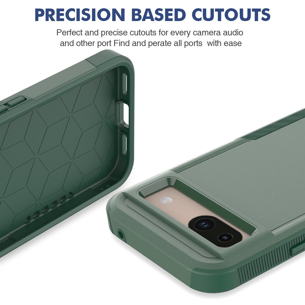 Google Pixel 8a Off-road Hybrid Case Green