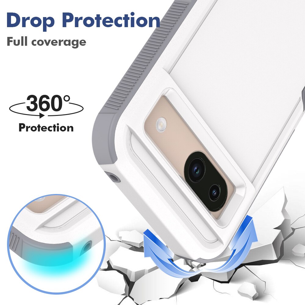 Google Pixel 8a Off-road Hybrid Case White