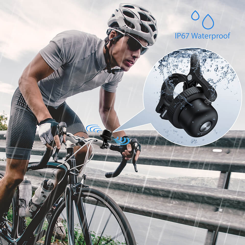 Mibell Anti-loss Bicycle Bell Black