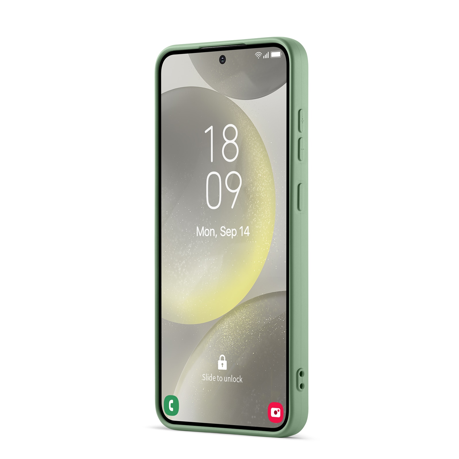 Samsung Galaxy S24 FE TPU Case Green