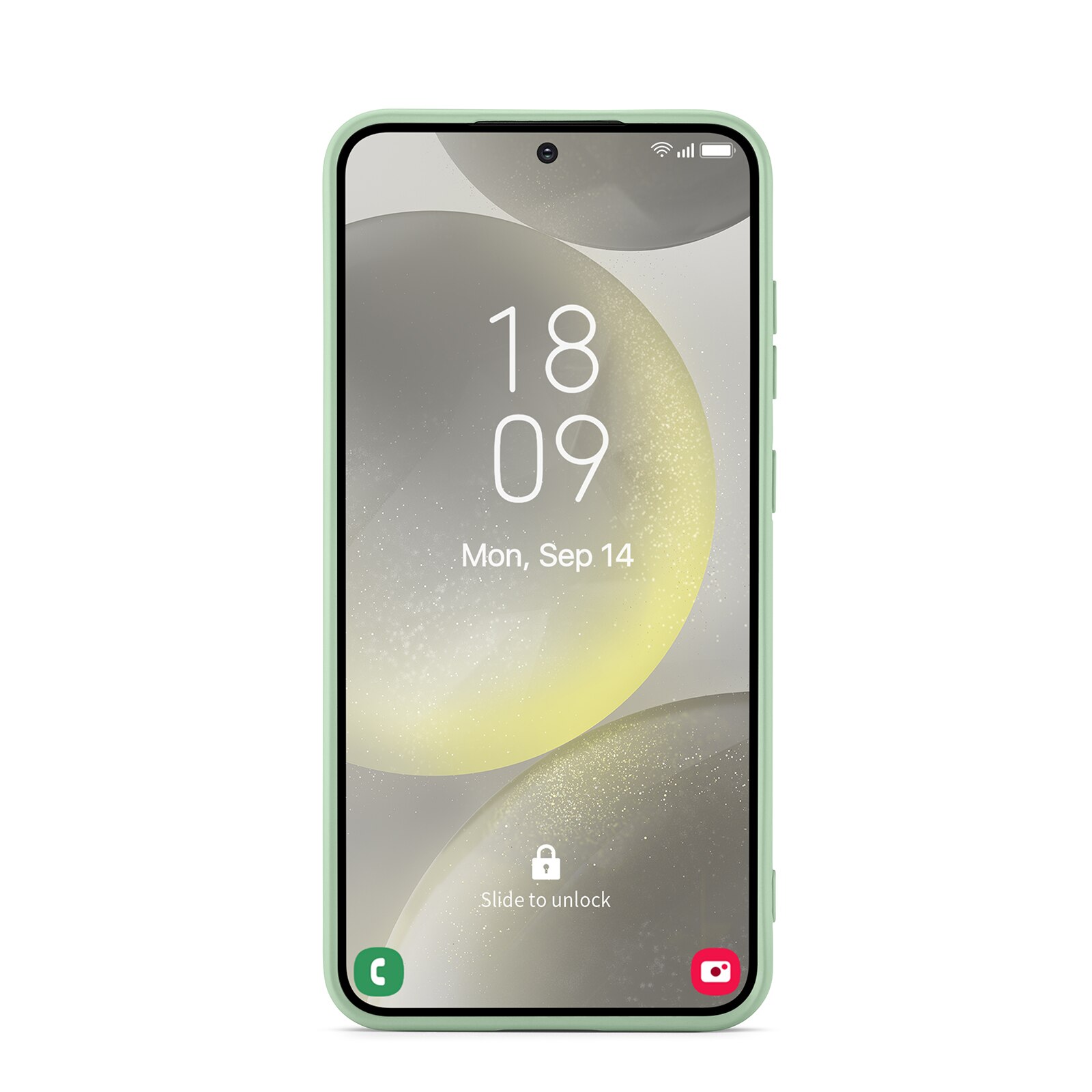 Samsung Galaxy S24 FE TPU Case Green