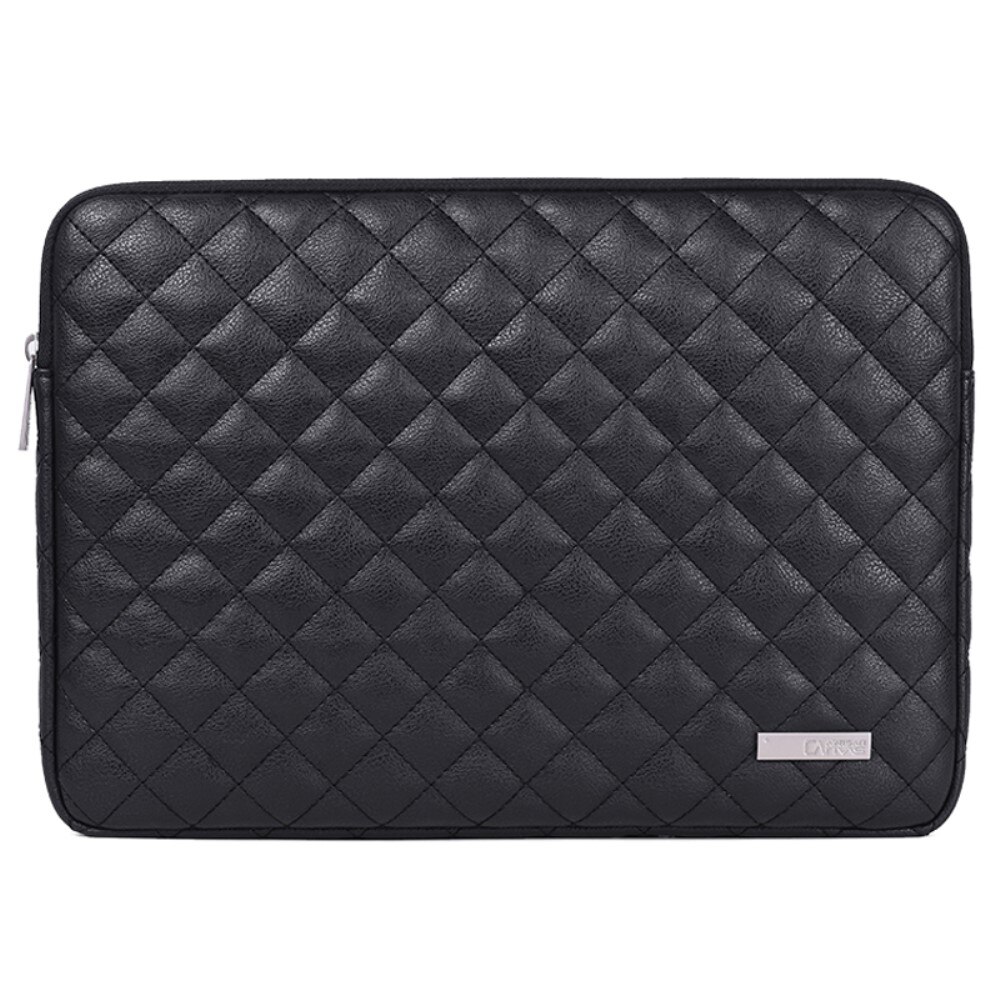 Quilted Laptop Case Black