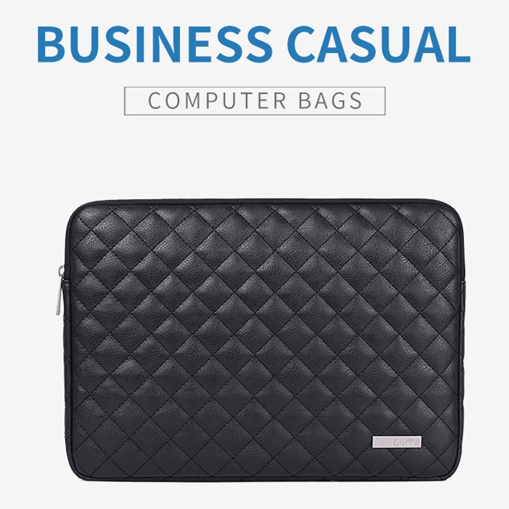 Quilted Laptop Case Black