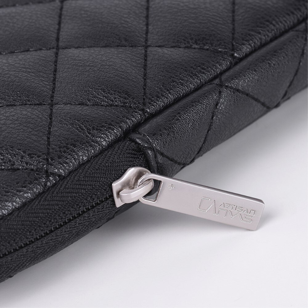 Quilted Laptop Case Black