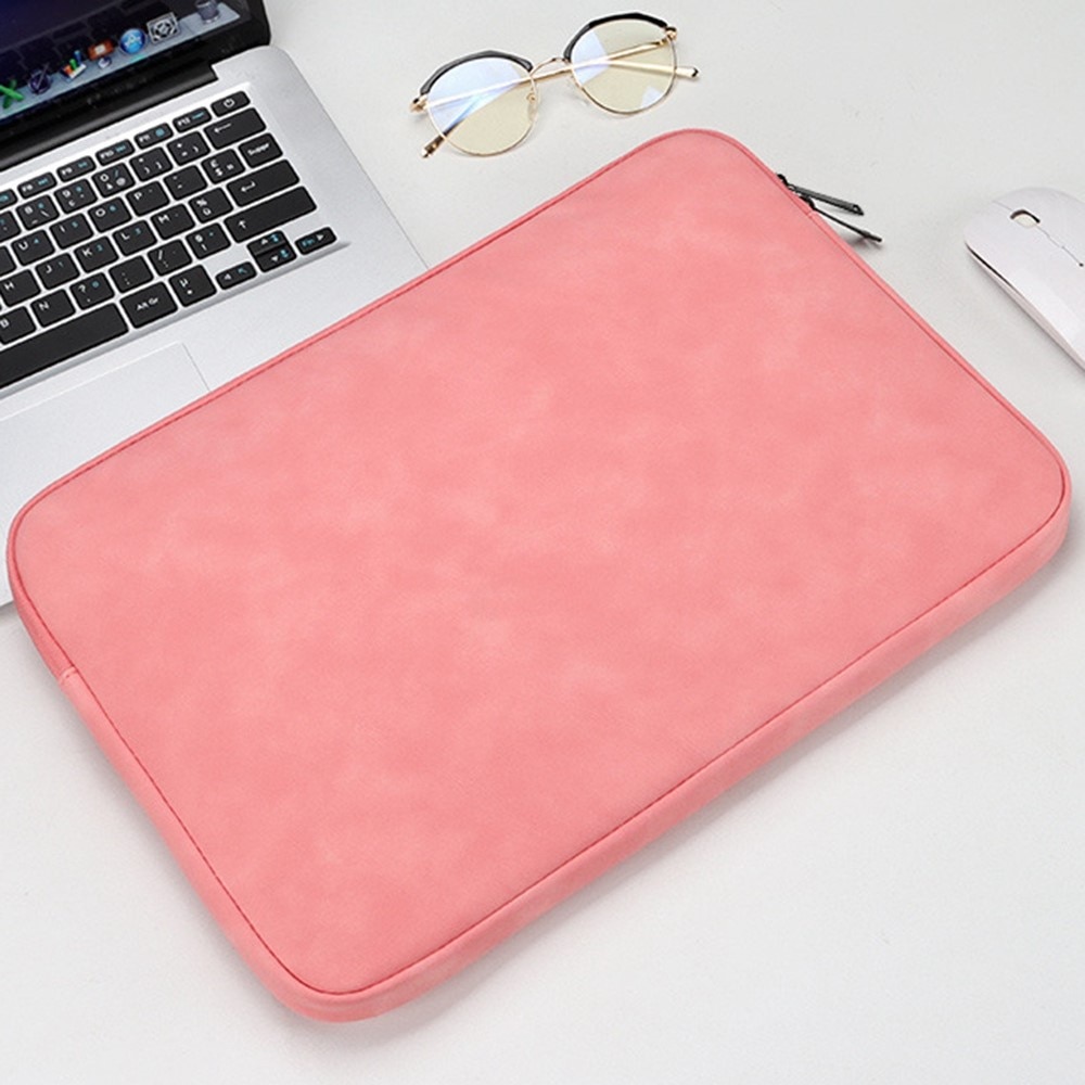 Laptop Leather Sleeve up to 13,3" Pink