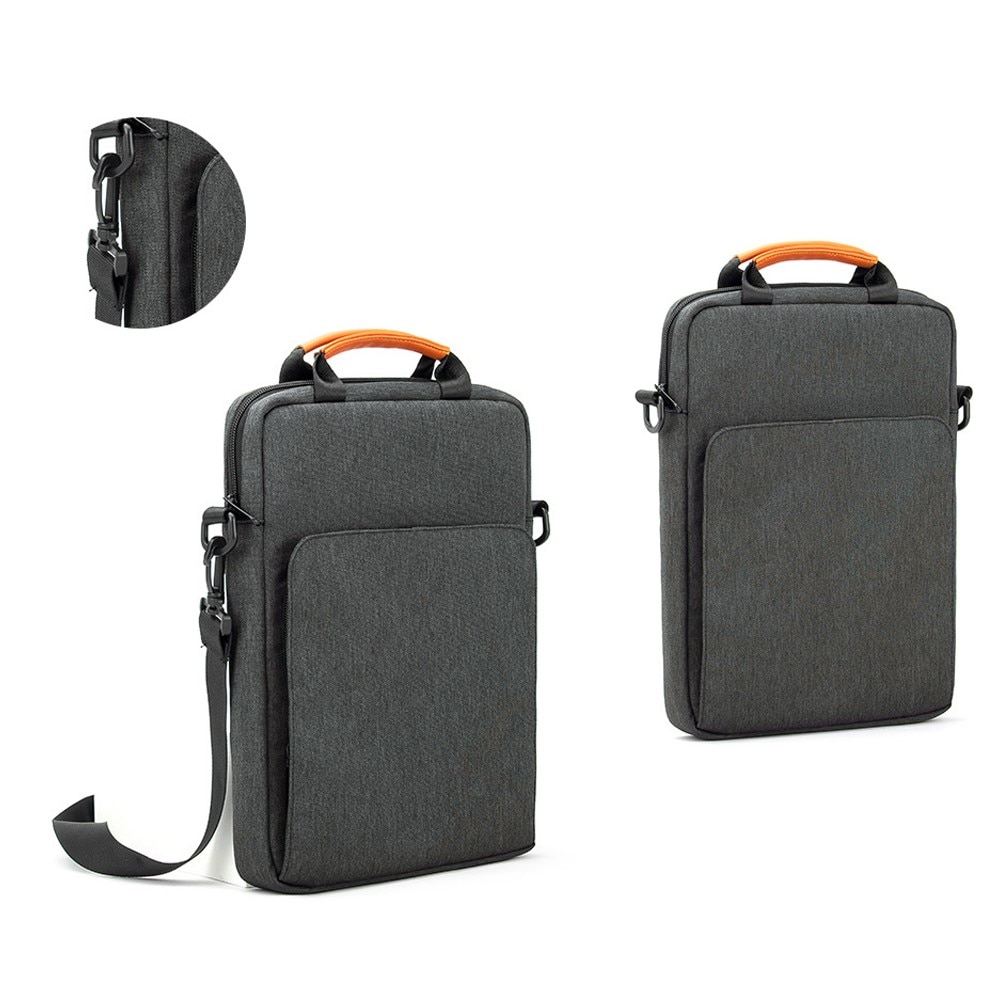 Bag with shoulder strap for 13.3" laptop/tablet Grey