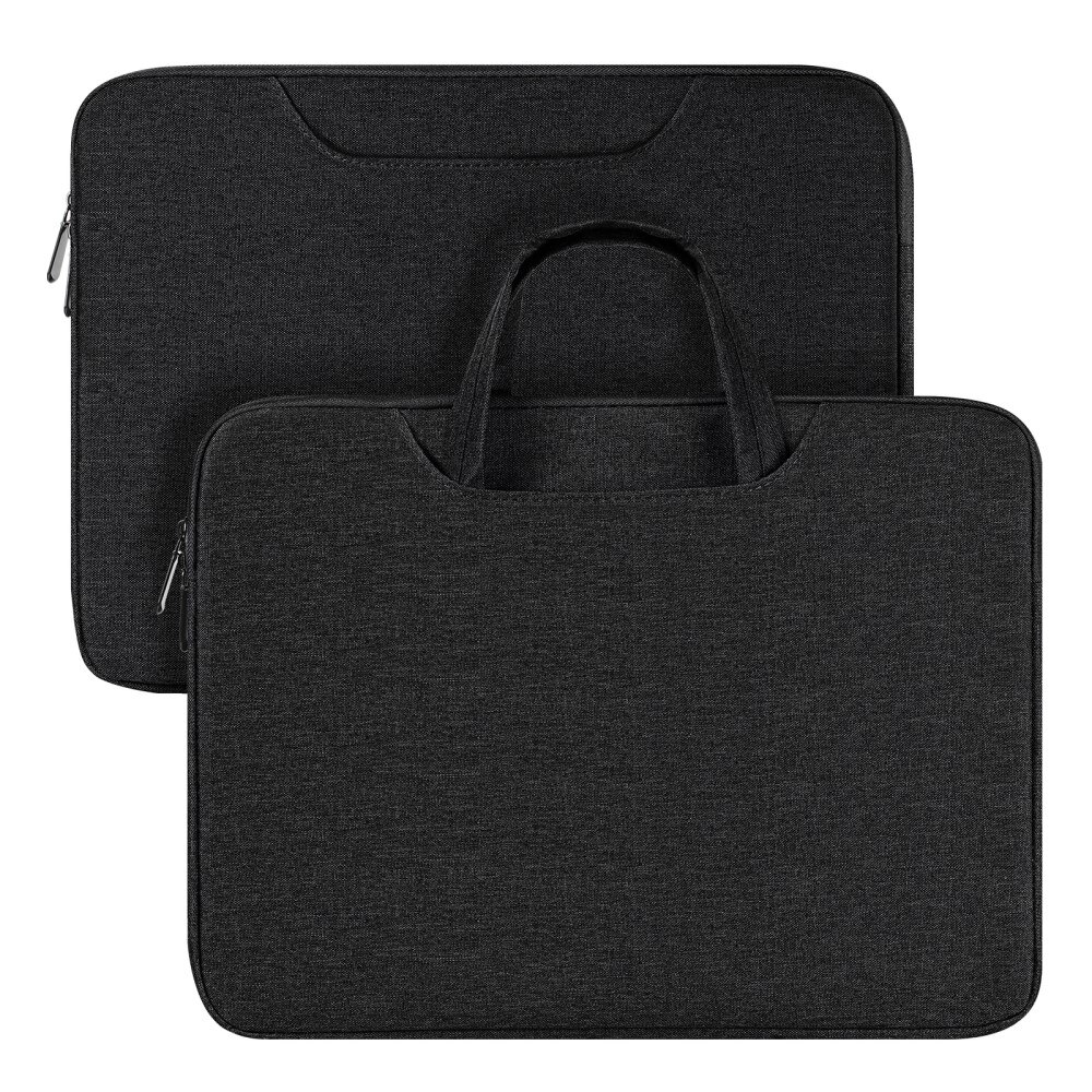 Shockproof Laptop Case with Handle 13.9" Black