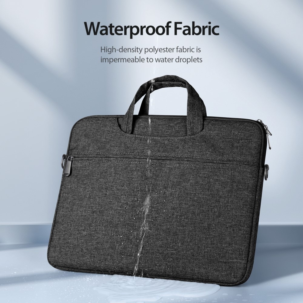 Laptop bag with Shoulder Strap 13.9" Black
