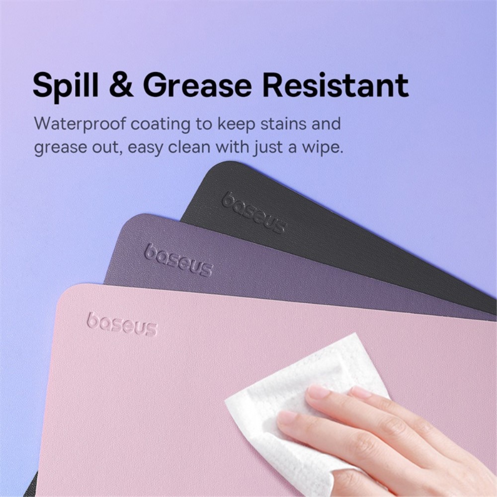 Leather Mousepad Pink