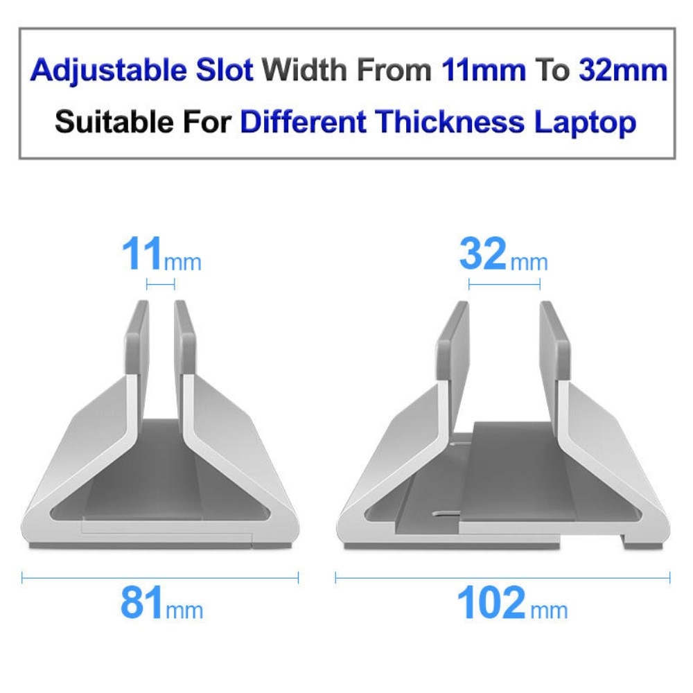 Adjustable Table Stand for Laptop Black