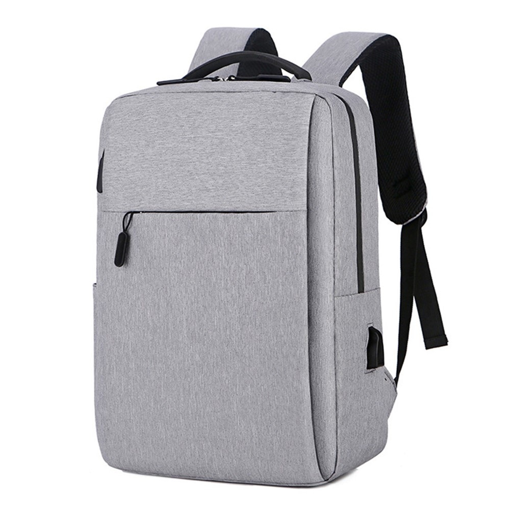 Water-resistant Nylon Backpack for Laptops up to 16 inches, Grey