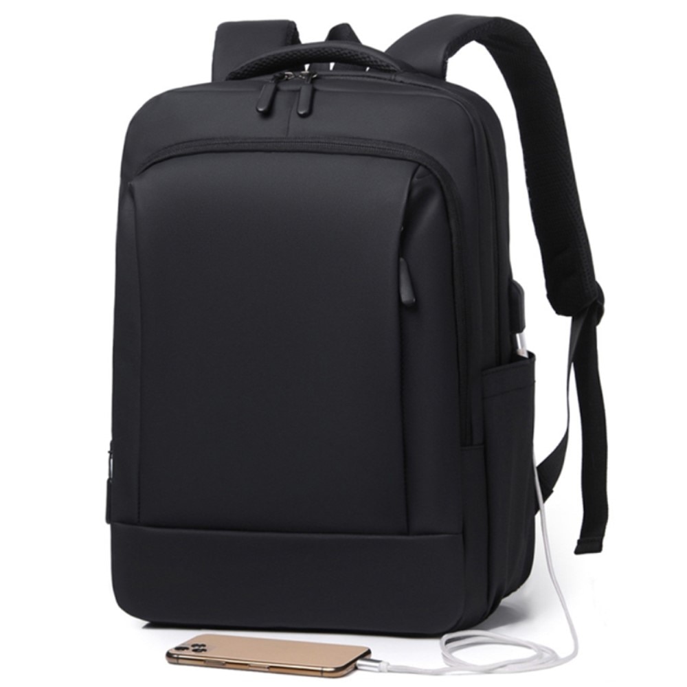 Nylon Backpack for Laptops up to 14 inches, Black