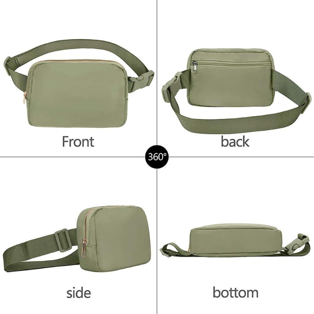 Crossbody Bag Nylon Green