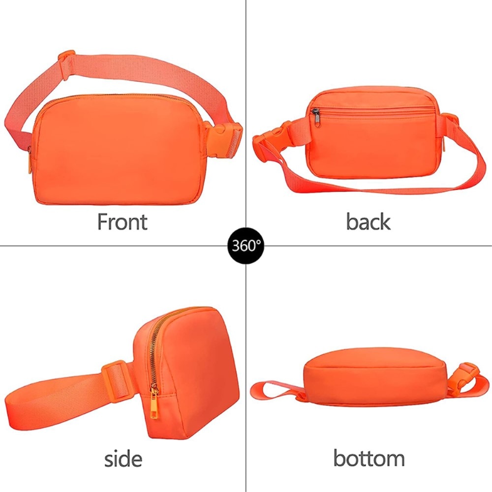 Crossbody Bag Nylon Orange