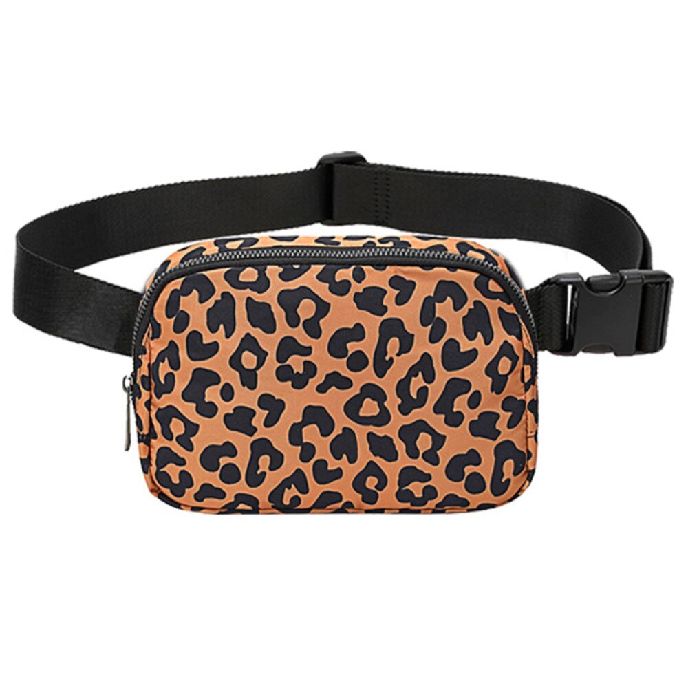 Crossbody Bag Nylon Leopard