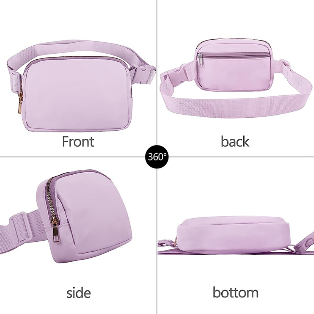 Crossbody Bag Nylon Purple