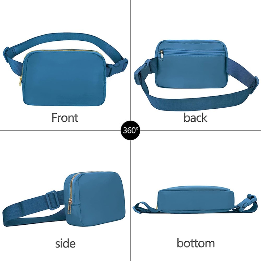 Crossbody Bag Nylon Blue