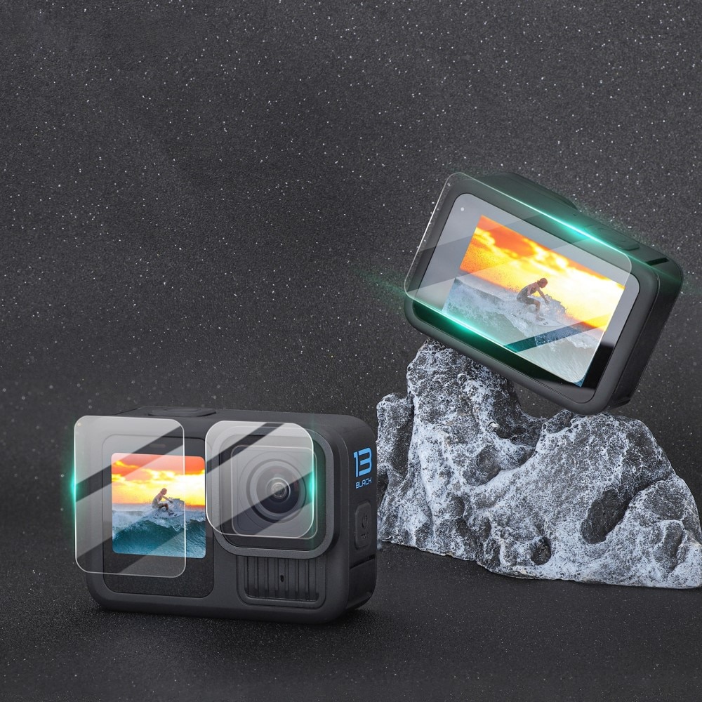 Tempered Glass Screen & Camera Protector GoPro Hero 13